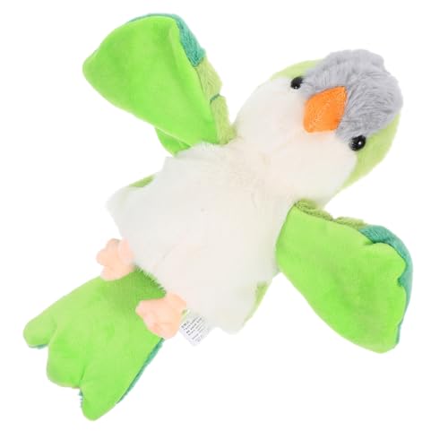 YARNOW Handpuppenspielzeug Papagei Plüschtier Haustiervogelspielzeug Kleine Vogelspielzeug Vogel Stofftier Vogel Fingerpuppen kleine Papageienspielzeuge Vogel Handpuppe YARNOW Handpuppenspielzeug Papagei Plüschtier Haustiervogelspielzeug Kleine Vogelspielzeug Vogel Stofftier Vogel Fingerpuppen kleine Papageienspielzeuge Vogel Handpuppe von YARNOW