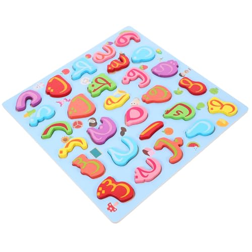 YARNOW Holz Arabisch Alphabet Puzzle für Montessori Lernspielzeug zur Erkennung Arabischer Pädagogisches für Kleinkinder Sprachentwicklung und Feinmotorik YARNOW Holz Arabisch Alphabet Puzzle für Montessori Lernspielzeug zur Erkennung Arabischer Pädagogisches für Kleinkinder Sprachentwicklung und Feinmotorik von YARNOW