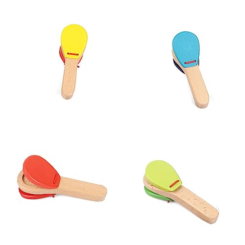 YARNOW Holz Langgriff Klatscher Für Lernspielzeug Aus Holz Interaktives Musikspielzeug Für Kleinkinder Fördert Rhythmus Und Motorische Fähigkeiten Blau YARNOW Holz Langgriff Klatscher Für Lernspielzeug Aus Holz Interaktives Musikspielzeug Für Kleinkinder Fördert Rhythmus Und Motorische Fähigkeiten Blau von YARNOW