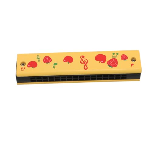 YARNOW Holz Mundharmonika für Tragbares Musikinstrument mit Fruchtigem Design für Anfänger Holzspielzeug für Kinderpartys und Musikalische Harmonica YARNOW Holz Mundharmonika für Tragbares Musikinstrument mit Fruchtigem Design für Anfänger Holzspielzeug für Kinderpartys und Musikalische Harmonica von YARNOW