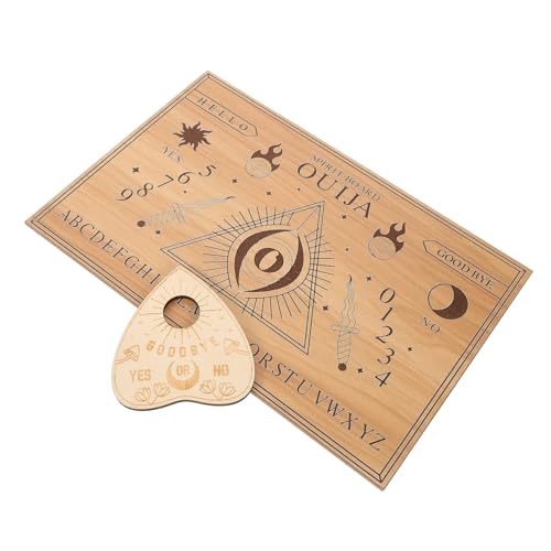 YARNOW Holz Pendelbrett Stabiles Wahrsagebrett aus Langlebigem Holzmaterial Kompakte für Zuhause und Fest Geeignet für Wahrsager Psychotherapeuten Tarot und Astrologie Enthusiasten YARNOW Holz Pendelbrett Stabiles Wahrsagebrett aus Langlebigem Holzmaterial Kompakte für Zuhause und Fest Geeignet für Wahrsager Psychotherapeuten Tarot und Astrologie Enthusiasten von YARNOW