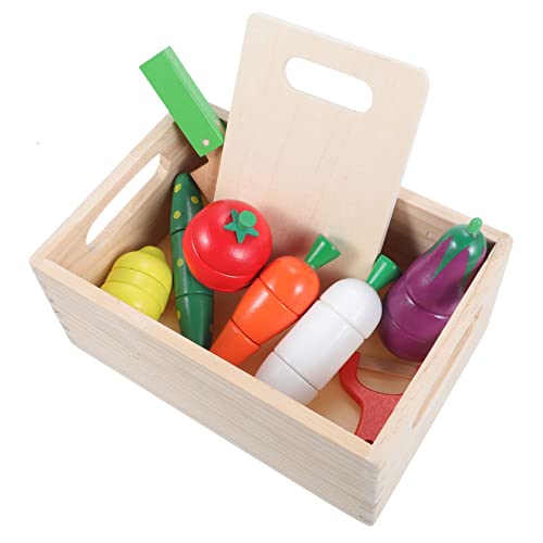 YARNOW Holz Schneide Gemüse Spielset Teilig Spielküche für Jahre Lernspielzeug Bunte Gemüse zum Schneiden und Rollenspiel Kognitiver und Sozialer Fähigkeiten YARNOW Holz Schneide Gemüse Spielset Teilig Spielküche für Jahre Lernspielzeug Bunte Gemüse zum Schneiden und Rollenspiel Kognitiver und Sozialer Fähigkeiten von YARNOW