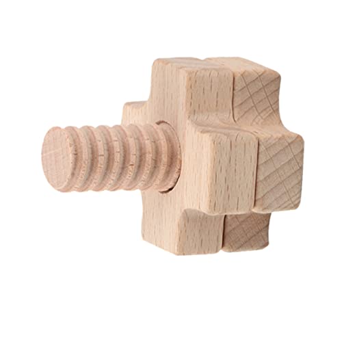 YARNOW Holz Schraubenspielzeug für Pädagogisches mit Schraubenmuttern Sicheres Hochwertiges Holzspielzeug für Kreative und Eltern Junge Mädchen Interaktion YARNOW Holz Schraubenspielzeug für Pädagogisches mit Schraubenmuttern Sicheres Hochwertiges Holzspielzeug für Kreative und Eltern Junge Mädchen Interaktion von YARNOW