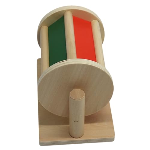 YARNOW Holz Textiltrommel Lernspielzeug für Farbige Montessori Spinntrommel Robustes Motorik zur Farberkennung und Sensorischen Entwicklung Altersgerechtes Pädagogisches Klangspielzeug YARNOW Holz Textiltrommel Lernspielzeug für Farbige Montessori Spinntrommel Robustes Motorik zur Farberkennung und Sensorischen Entwicklung Altersgerechtes Pädagogisches Klangspielzeug von YARNOW