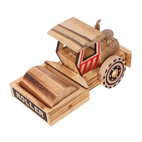 YARNOW Holzingenieurauto Metallrolle Miniatur-Rollwagen-Ornament Modell eines Rollwagens für Baufahrzeuge Rollwagen Figur -Baufahrzeuge Transportspielzeug hölzern YARNOW Holzingenieurauto Metallrolle Miniatur-Rollwagen-Ornament Modell eines Rollwagens für Baufahrzeuge Rollwagen Figur -Baufahrzeuge Transportspielzeug hölzern von YARNOW