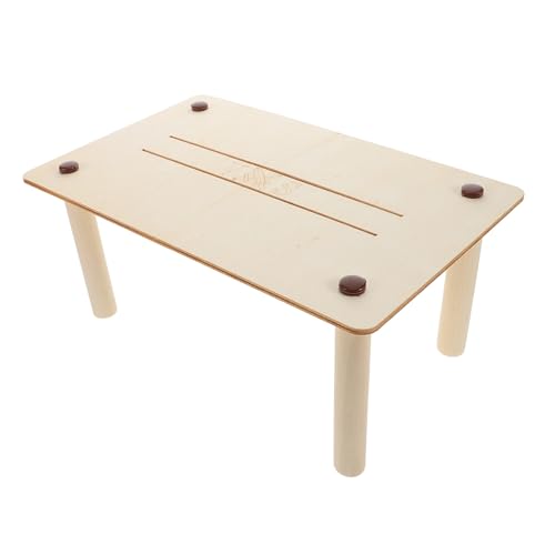 YARNOW Holzpuppen Kampftisch für Kleine Tiere wasserdichte mit Leiter Interaktives für Hamster und Chinchillas Fördert Kreativität und Kognitive Fähigkeiten YARNOW Holzpuppen Kampftisch für Kleine Tiere wasserdichte mit Leiter Interaktives für Hamster und Chinchillas Fördert Kreativität und Kognitive Fähigkeiten von YARNOW