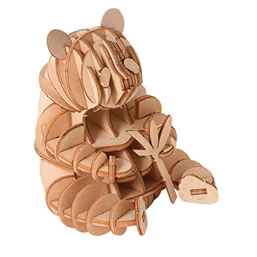YARNOW Holzpuzzle Panda für Handgemachtes Hand Auge Koordination und Kreativität Sicheres und Glattes Material für Geburtstage oder Feste YARNOW Holzpuzzle Panda für Handgemachtes Hand Auge Koordination und Kreativität Sicheres und Glattes Material für Geburtstage oder Feste von YARNOW