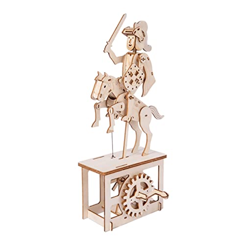 YARNOW Holzpuzzle Ritter Pegasus Mechanisches Puzzle für Handgemachtes DIY Bastelspielzeug Kreatives Lernspielzeug YARNOW Holzpuzzle Ritter Pegasus Mechanisches Puzzle für Handgemachtes DIY Bastelspielzeug Kreatives Lernspielzeug von YARNOW