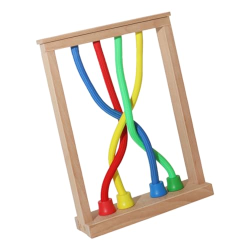 YARNOW Holzseil Puzzle für Intelligentes Lernspielzeug Kognitiven Fähigkeiten und Logischem Sicheres Material für Eltern Junge Mädchen Interaktion und Kreatives YARNOW Holzseil Puzzle für Intelligentes Lernspielzeug Kognitiven Fähigkeiten und Logischem Sicheres Material für Eltern Junge Mädchen Interaktion und Kreatives von YARNOW