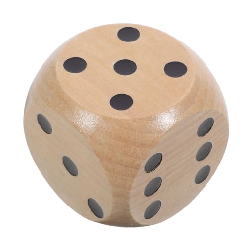 YARNOW Holzspielwürfel Großer Natürlicher für Spiele und Partys Lustiges für Erwachsene für Tischdeko und Unterhaltung bei Feiern Leicht und Tragbar Vielseitig Einsetzbar YARNOW Holzspielwürfel Großer Natürlicher für Spiele und Partys Lustiges für Erwachsene für Tischdeko und Unterhaltung bei Feiern Leicht und Tragbar Vielseitig Einsetzbar von YARNOW