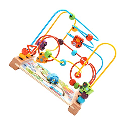 YARNOW Holzspielzeug Bead Maze Lustiges Lernspielzeug für Pädagogisches mit Thema Fördert Hand Auge Koordination und Kreativität YARNOW Holzspielzeug Bead Maze Lustiges Lernspielzeug für Pädagogisches mit Thema Fördert Hand Auge Koordination und Kreativität von YARNOW