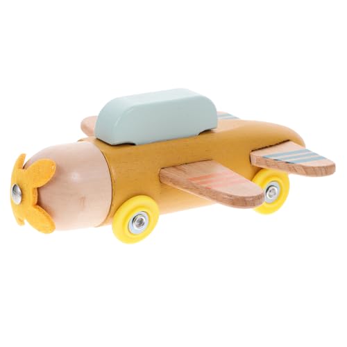 YARNOW Holzspielzeug Flugzeugmodell Süßes Deko Flugzeug Aus Langlebigem Holz Für Stilvolle Hausdekoration Für Wohnzimmer Schlafzimmer Und Büro YARNOW Holzspielzeug Flugzeugmodell Süßes Deko Flugzeug Aus Langlebigem Holz Für Stilvolle Hausdekoration Für Wohnzimmer Schlafzimmer Und Büro von YARNOW