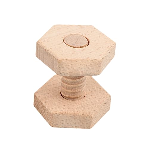 YARNOW Holzspielzeug für DIY Schraubspielzeug zur Verbesserung der Hand Augen Koordination und Denkfähigkeiten Sicheres und Stabiles Montagespielzeug aus Hochwertigem Holz für Kleine YARNOW Holzspielzeug für DIY Schraubspielzeug zur Verbesserung der Hand Augen Koordination und Denkfähigkeiten Sicheres und Stabiles Montagespielzeug aus Hochwertigem Holz für Kleine von YARNOW