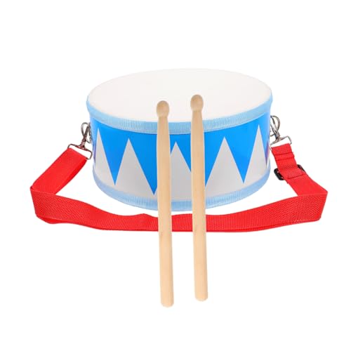 YARNOW Holztrommel für Handliche Kindertrommel mit Blauem Dreiecksmuster Pädagogisches Musikspielzeug Musikalischen Früherziehung Leicht und Tragbar Geeignet für Jungen und Mädchen YARNOW Holztrommel für Handliche Kindertrommel mit Blauem Dreiecksmuster Pädagogisches Musikspielzeug Musikalischen Früherziehung Leicht und Tragbar Geeignet für Jungen und Mädchen von YARNOW