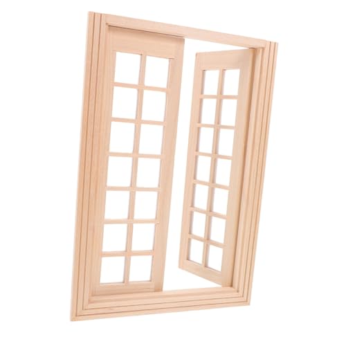 YARNOW Holztür mit Paneelen DIY Innentür für Puppenhaus für Miniaturmodelle und Puppenhauszubehör YARNOW Holztür mit Paneelen DIY Innentür für Puppenhaus für Miniaturmodelle und Puppenhauszubehör von YARNOW
