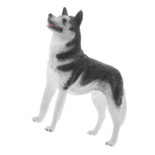 YARNOW Hund Figur Modell Realistisches Dekoobjekt für Dekoratives Hundemodell für Bücherregal und Raumgestaltung für Zuhause und Büro von YARNOW