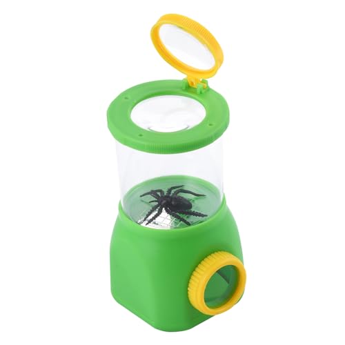 YARNOW Insekten Beobachtungsbox mit Vergrößerungsglas Einfacher Beobachter für Kleine und Wissenschaftsinteressierte Leicht und Tragbar für Blumen und Kleine Objekte YARNOW Insekten Beobachtungsbox mit Vergrößerungsglas Einfacher Beobachter für Kleine und Wissenschaftsinteressierte Leicht und Tragbar für Blumen und Kleine Objekte von YARNOW