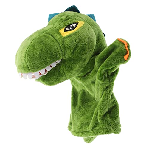 YARNOW Interaktive Dinosaurier Handpuppe Aus Plüsch Niedliches Puppenspielzeug Für Tierpuppen Für Kreatives Frühförderung Für Eltern Junge Mädchen Interaktion von YARNOW