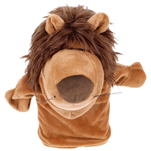YARNOW Interaktive Handpuppe Weiches Stofftier für Lernspielzeug für Rollenspiele und Geschichtenerzählen Niedliches Tierdesign Fördert Kreativität und Koordination Zufällige Farbe von YARNOW