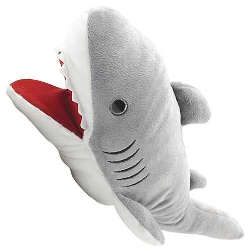 YARNOW Interaktive Plüschhai Handpuppe Kreatives Puppenspielzeug für Fördert Fantasie und Lernspielzeug Robuste und Langlebige Tierpuppe für Geschichtenerzähler YARNOW Interaktive Plüschhai Handpuppe Kreatives Puppenspielzeug für Fördert Fantasie und Lernspielzeug Robuste und Langlebige Tierpuppe für Geschichtenerzähler von YARNOW
