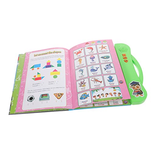 YARNOW Interaktives Französisch Englisch Lernbuch für Elektronisches Soundbuch für Vorschulkinder Fördert Sprachfähigkeiten mit Buntem Design Leicht und Tragbar von YARNOW