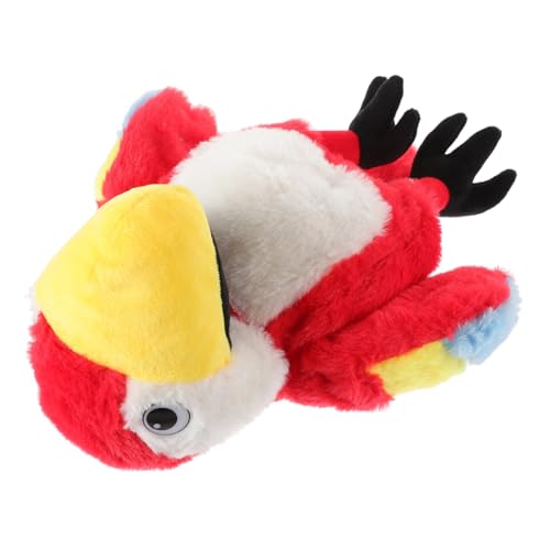 YARNOW Interaktives Papagei Handpuppen Weiche Plüschfigur für Geschichtenerzählen und Rollenspiele für Kindergarten und Lernzentren YARNOW Interaktives Papagei Handpuppen Weiche Plüschfigur für Geschichtenerzählen und Rollenspiele für Kindergarten und Lernzentren von YARNOW