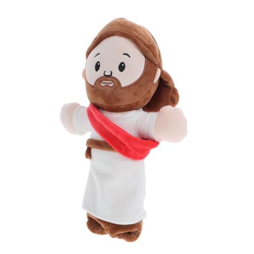 YARNOW Jesus Plüschpuppe Niedliches Religiöses Kuscheliger Christ für zu Weihnachten Ostern oder Besonderen Anlässen Beruhigendes Kuscheltier von YARNOW