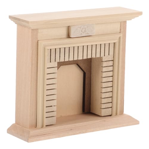 YARNOW Kamin für Puppenhaus Unlackiertes Möbelstück für Kreative Raumgestaltung Sicher und Langlebig Mini Häuser und Mikrolandschaften YARNOW Kamin für Puppenhaus Unlackiertes Möbelstück für Kreative Raumgestaltung Sicher und Langlebig Mini Häuser und Mikrolandschaften von YARNOW