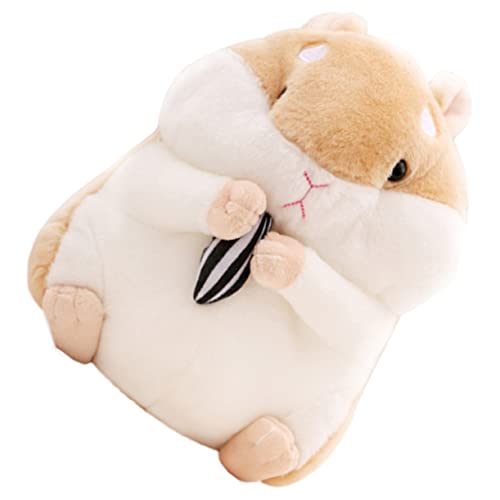 YARNOW Kawaii Plüsch Hamster Süßes Stofftier Kuscheliges Hamster Doll Aus Hochwertigem Material Für Sammler Und Spielzeugliebhaber von YARNOW