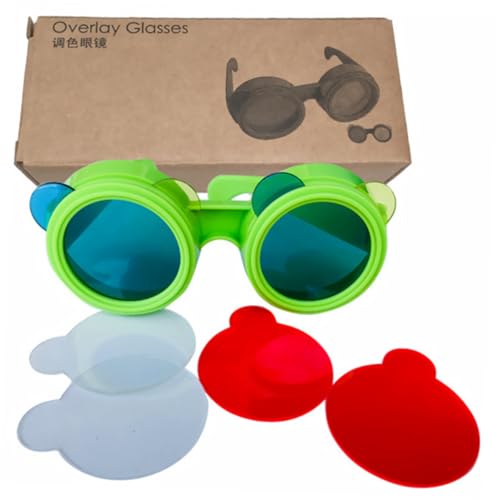 YARNOW Kindergarten Experimentierkasten mit Farbwechselbrillen DREI Primärfarben Linsen Rot Gelb Blau und Speziellen Insektenlinsen für Wissenschaftliche Erkundungen und YARNOW Kindergarten Experimentierkasten mit Farbwechselbrillen DREI Primärfarben Linsen Rot Gelb Blau und Speziellen Insektenlinsen für Wissenschaftliche Erkundungen und von YARNOW
