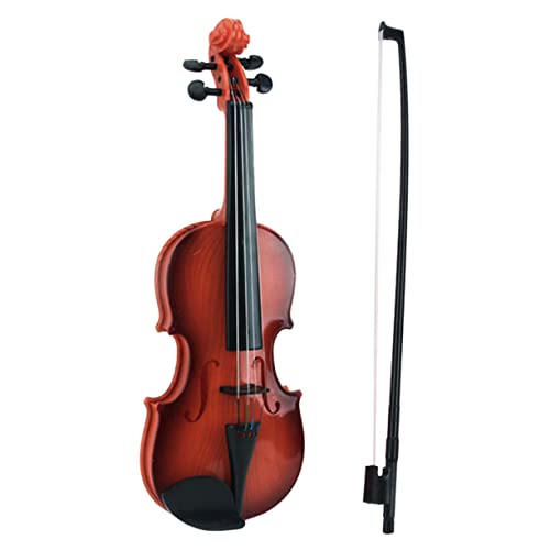 YARNOW Kindergeige Kunststoff Kleine Nachbildung Musikinstrument Lernspielzeug Kreative Simulation für Mädchen Musikalischen und Früherziehung von YARNOW