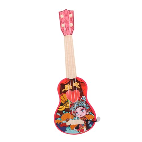 YARNOW Kinderspielzeug Ukulele Simulation Ukulele Musikinstrument Frühe Lernspielzeug für Leuchtendem für Musikalische Bildung und Spaß von YARNOW