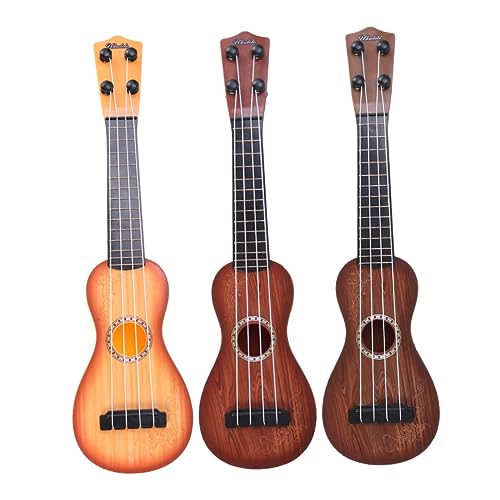 YARNOW Kinderukulele Ukulele Für Saiten Leicht Und Komfortabel Musikinstrument Musikalischer Fähigkeiten Jungen von YARNOW