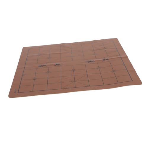 YARNOW Klappbares Schachbrett aus PU Doppelseitiges Design für Chinesisches Schach und Weiqi Tragbar und Langlebig für Partys und Spieleabende Schachfiguren YARNOW Klappbares Schachbrett aus PU Doppelseitiges Design für Chinesisches Schach und Weiqi Tragbar und Langlebig für Partys und Spieleabende Schachfiguren von YARNOW