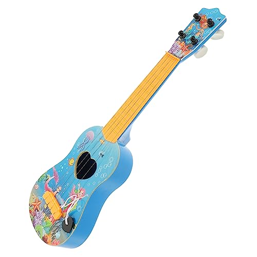 YARNOW Kleine Ukulele für Musikalisches Lernspielzeug aus Hochwertigem Material Saiten Sicher und Leicht für Frühkindliche und Erste Musikalische Erfahrungen von YARNOW