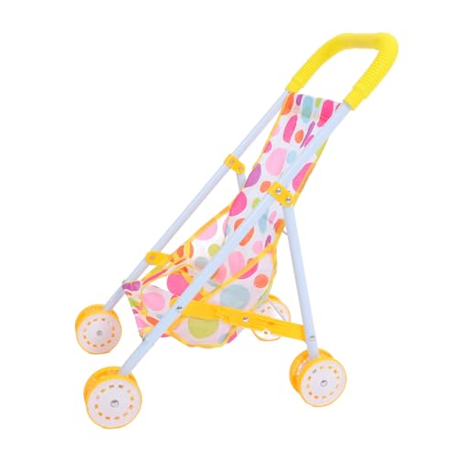 YARNOW Kleiner Kinderwagenspielzeug für Leichter Puppenwagen aus Sicherem Material für Kreatives und Stärkung der Eltern Beziehung Drinnen YARNOW Kleiner Kinderwagenspielzeug für Leichter Puppenwagen aus Sicherem Material für Kreatives und Stärkung der Eltern Beziehung Drinnen von YARNOW