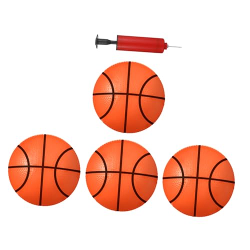 YARNOW Kleines Aufblasbares Basketball für Bunte Bälle aus Strapazierfähigem PVC mit Aufblasgerät für Jungen und Mädchen Fördert Geschicklichkeit und Freude Beim Zufällige YARNOW Kleines Aufblasbares Basketball für Bunte Bälle aus Strapazierfähigem PVC mit Aufblasgerät für Jungen und Mädchen Fördert Geschicklichkeit und Freude Beim Zufällige von YARNOW