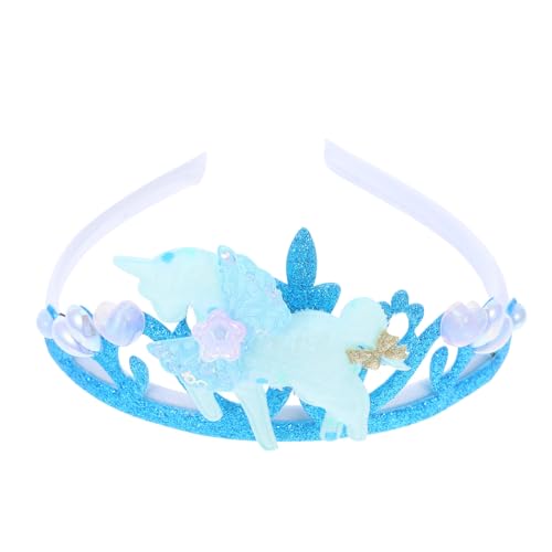 YARNOW Kleines Einhorn Kronen Stirnband für Mädchen Glänzendes Haar Accessoire für Partys und Kostüme YARNOW Kleines Einhorn Kronen Stirnband für Mädchen Glänzendes Haar Accessoire für Partys und Kostüme von YARNOW