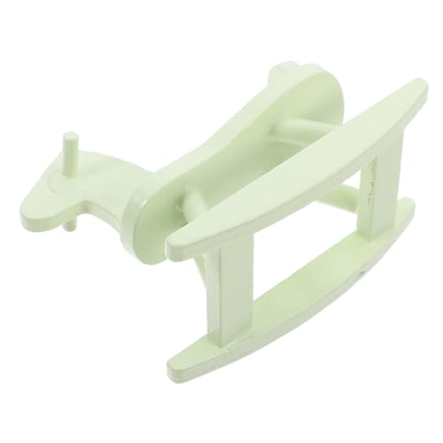 YARNOW Kleines Spielzeugpferd Aus Holz Die Puppe Miniatur Mini-Stuhl Schaukelstuhl Schaukelpferd Pferde Schaukelstuhl Aus Holz Schaukelpferd Holzpferd Birke Hellgrün YARNOW Kleines Spielzeugpferd Aus Holz Die Puppe Miniatur Mini-Stuhl Schaukelstuhl Schaukelpferd Pferde Schaukelstuhl Aus Holz Schaukelpferd Holzpferd Birke Hellgrün von YARNOW