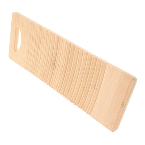 YARNOW Kleines Waschbrett Händewaschen von Kleidung Handwaschmaschine für Wäsche Hemden reinigen Wäschebrett kleines tragbares Waschbrett Waschbrettmatte schrubben hölzern Beige YARNOW Kleines Waschbrett Händewaschen von Kleidung Handwaschmaschine für Wäsche Hemden reinigen Wäschebrett kleines tragbares Waschbrett Waschbrettmatte schrubben hölzern Beige von YARNOW