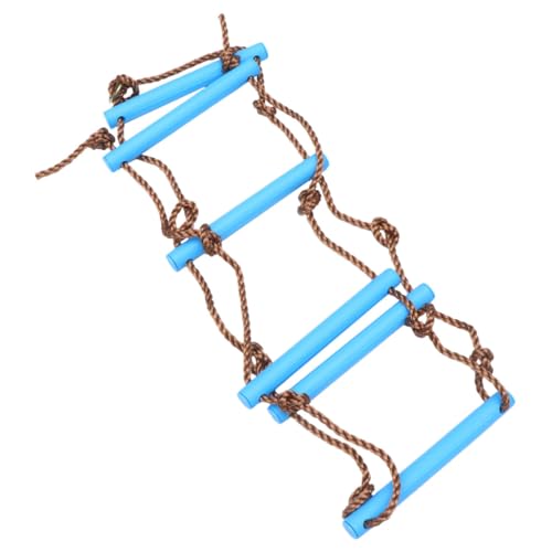 YARNOW Kletterleiter für Tragbare Teilige Outdoor Spielzeugleiter Blau für Kleinkinder Fördert und Stärkt die Eltern Junge Mädchen Bindung von YARNOW