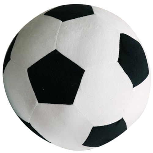 YARNOW Kreatives Fußball Plüschtier Weiches Kurzplüsch Stofftier mit Elastischer Füllung Handgenähtes Fan für Jungen Motorik und Konzentration YARNOW Kreatives Fußball Plüschtier Weiches Kurzplüsch Stofftier mit Elastischer Füllung Handgenähtes Fan für Jungen Motorik und Konzentration von YARNOW