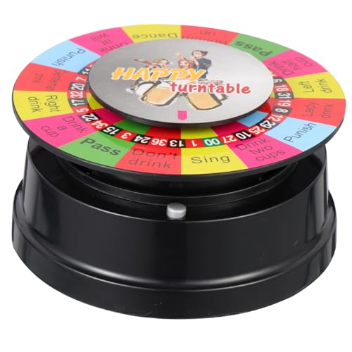 YARNOW Ktv Elektrischer Trinkspiel Plattenteller Spaßige Spielunterhaltung für Partys und Ktvs für Schusstrinken und Schnapsglas Rotationen Leicht und Langlebig YARNOW Ktv Elektrischer Trinkspiel Plattenteller Spaßige Spielunterhaltung für Partys und Ktvs für Schusstrinken und Schnapsglas Rotationen Leicht und Langlebig von YARNOW