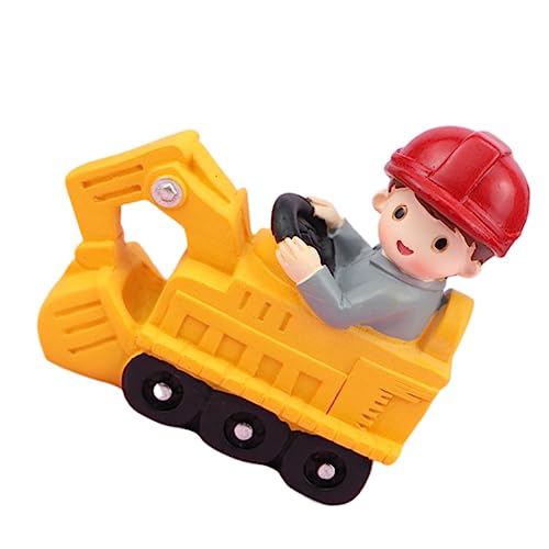 YARNOW Kuchen Harzpuppe LKW Junge Fahrzeug Tischdeko Für Kindergeburtstag Bagger Für Tortendekoration Und Fotografie Props Hochwertiges Harzmaterial YARNOW Kuchen Harzpuppe LKW Junge Fahrzeug Tischdeko Für Kindergeburtstag Bagger Für Tortendekoration Und Fotografie Props Hochwertiges Harzmaterial von YARNOW