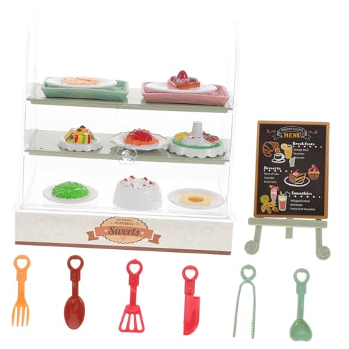 YARNOW Kuchenschrankspielzeug Küchenspielset für Miniaturbäckerei Spielzeuggrill Arbeitsvitrine Puppenhauszubehör und Möbel Acryl-Display Grill-Spielset für Plastik YARNOW Kuchenschrankspielzeug Küchenspielset für Miniaturbäckerei Spielzeuggrill Arbeitsvitrine Puppenhauszubehör und Möbel Acryl-Display Grill-Spielset für Plastik von YARNOW