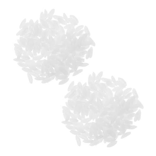 YARNOW Künstlicher Gekochter Reis Flaschen Realistische Fotografie Requisiten Dekorativer Reis für DIY Projekte und Mottopartys Naturgetreue Textur und Leicht YARNOW Künstlicher Gekochter Reis Flaschen Realistische Fotografie Requisiten Dekorativer Reis für DIY Projekte und Mottopartys Naturgetreue Textur und Leicht von YARNOW