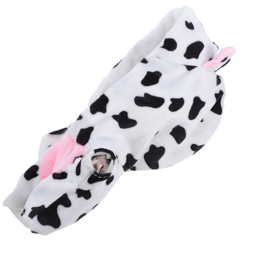 YARNOW Kuh Pyjama Outfit Weiches Bequemes Püppchen Kostüm für Tier Themen für Puppendekoration und Vielseitig Einsetzbar für Zuhause und Schlafenszeit von YARNOW
