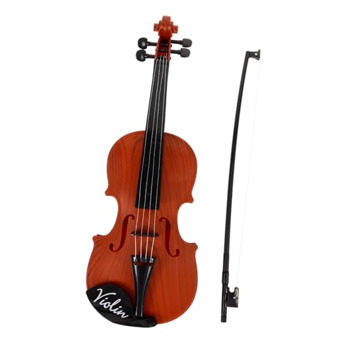 YARNOW Kunststoff Geigenspielzeug für Kinder Simulierte Violine als Musikspielzeug Dekoration und Fotorequisite Exquisites Geigenmodell für Anfänger für Geburtstagsgeschenke und Partys YARNOW Kunststoff Geigenspielzeug für Kinder Simulierte Violine als Musikspielzeug Dekoration und Fotorequisite Exquisites Geigenmodell für Anfänger für Geburtstagsgeschenke und Partys von YARNOW
