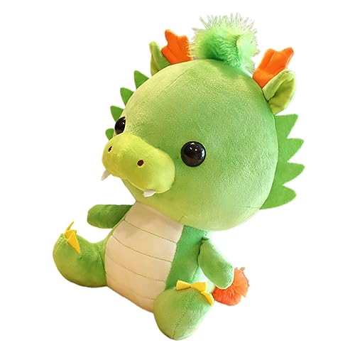 YARNOW Kuschelige Drachenpuppe Großer Weicher Plüschdrache Als Dekoratives Maskottchen Für Jahr des Drachen Entzückendes Für Drachenliebhaber von YARNOW
