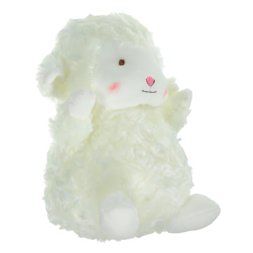 YARNOW Kuscheliges Lamm Plüschtier Weiches Stofftier Geschenkidee für Geburtstage Weihnachten Festival Niedliches Schaf Plüschspielzeug aus Hautfreundlichem Material von YARNOW